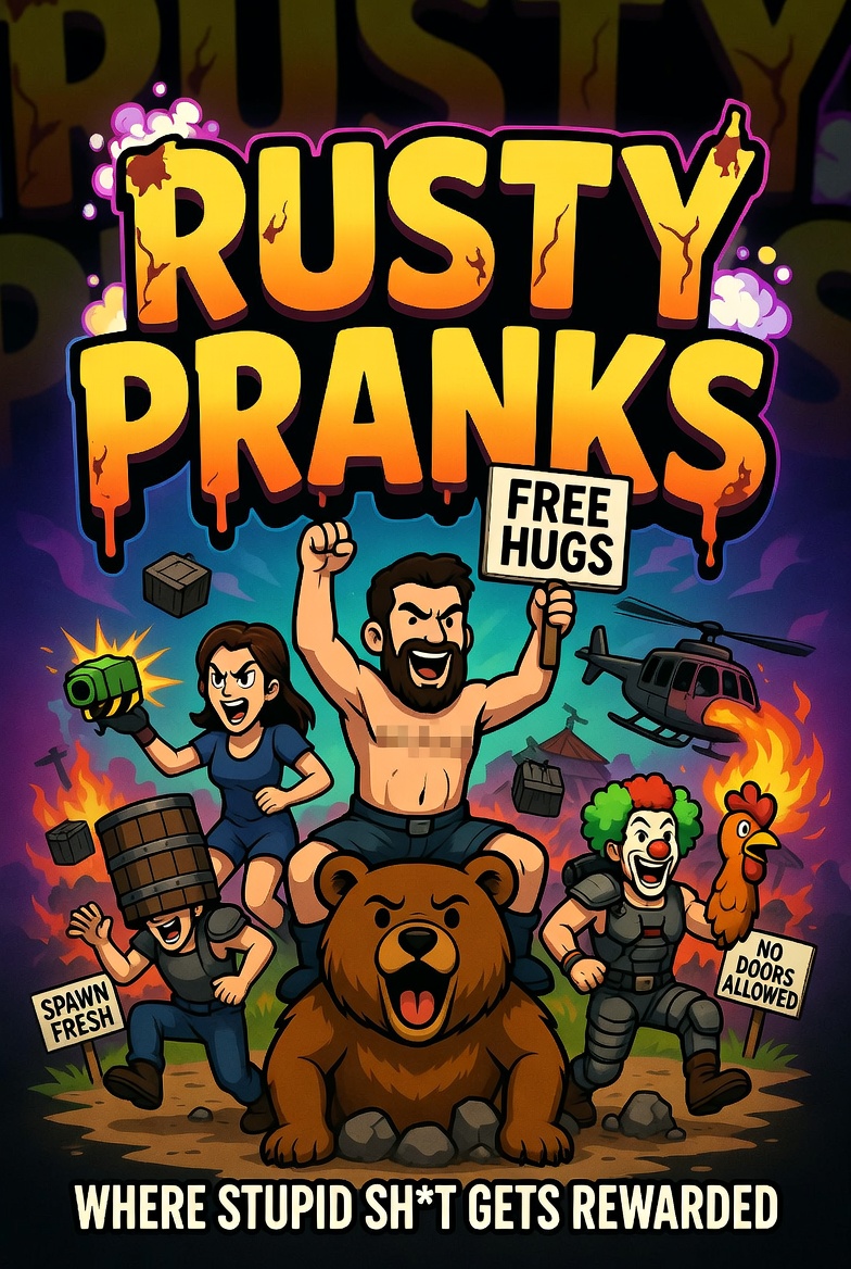 Rusty Pranks logo