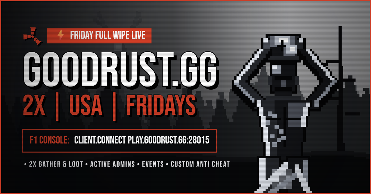 GoodRust.gg | US 2x Weekly | Quad | JUST WIPED 10/23 image