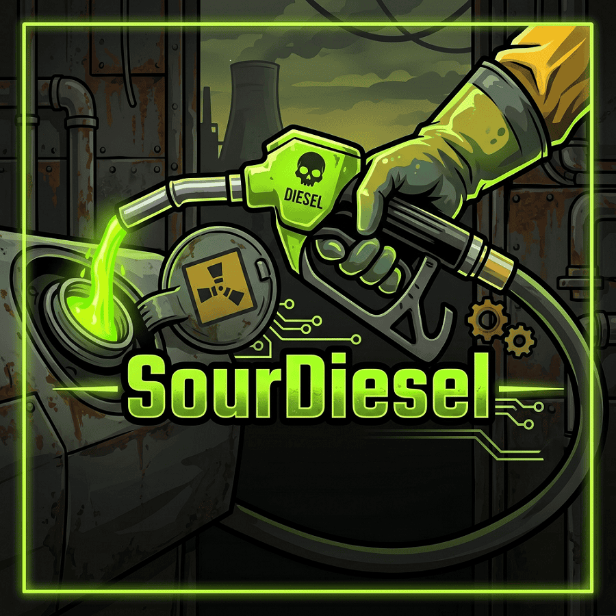 Sour Diesel Wasteland logo