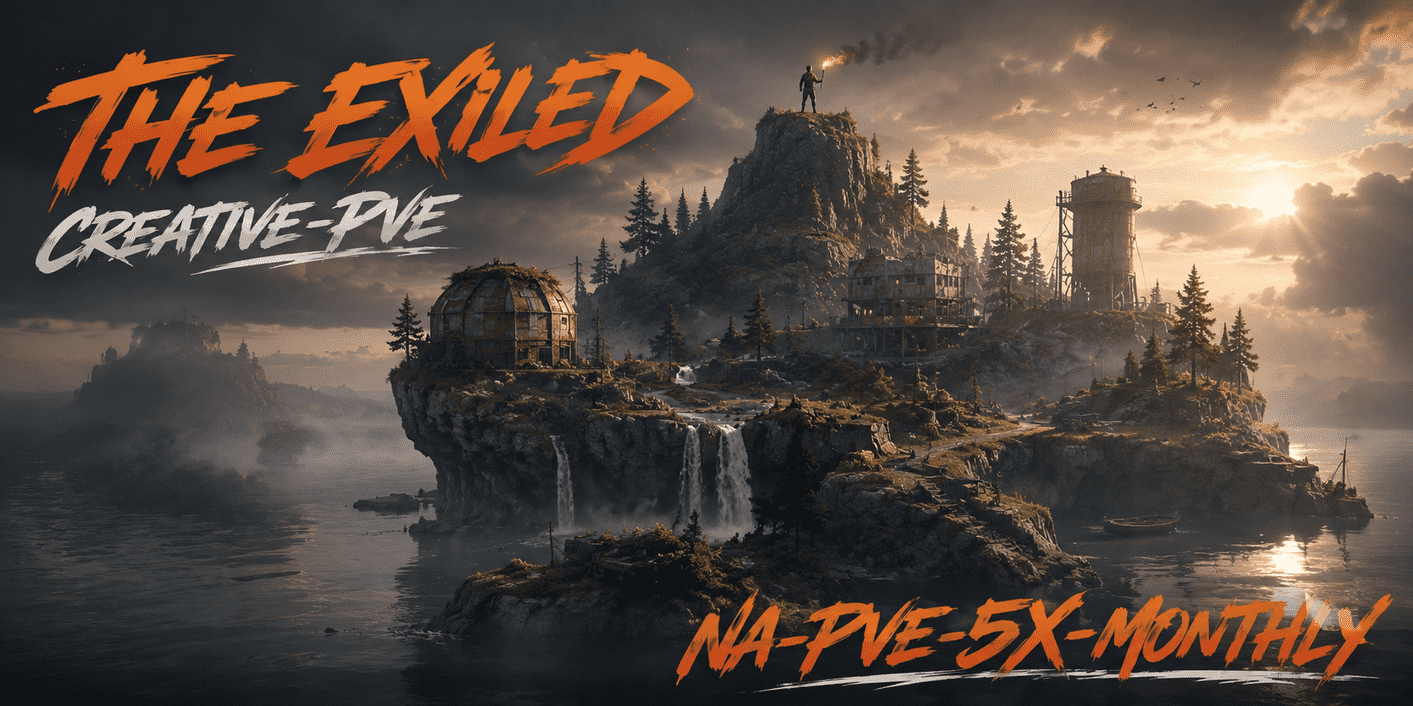 THE EXILED * CREATIVE * PVE * WHITELISTED logo